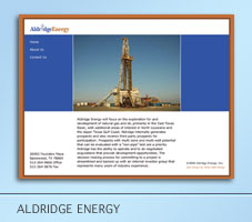 Aldridge Energy Web Project